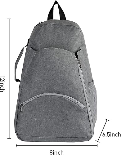 Miniatura 9 de Mochila de tenis - Bolsas de tenis para mujeres y hombres para sostener 1 o 2 raquetasraquetas de tenis, bolsa deportiva multifuncional