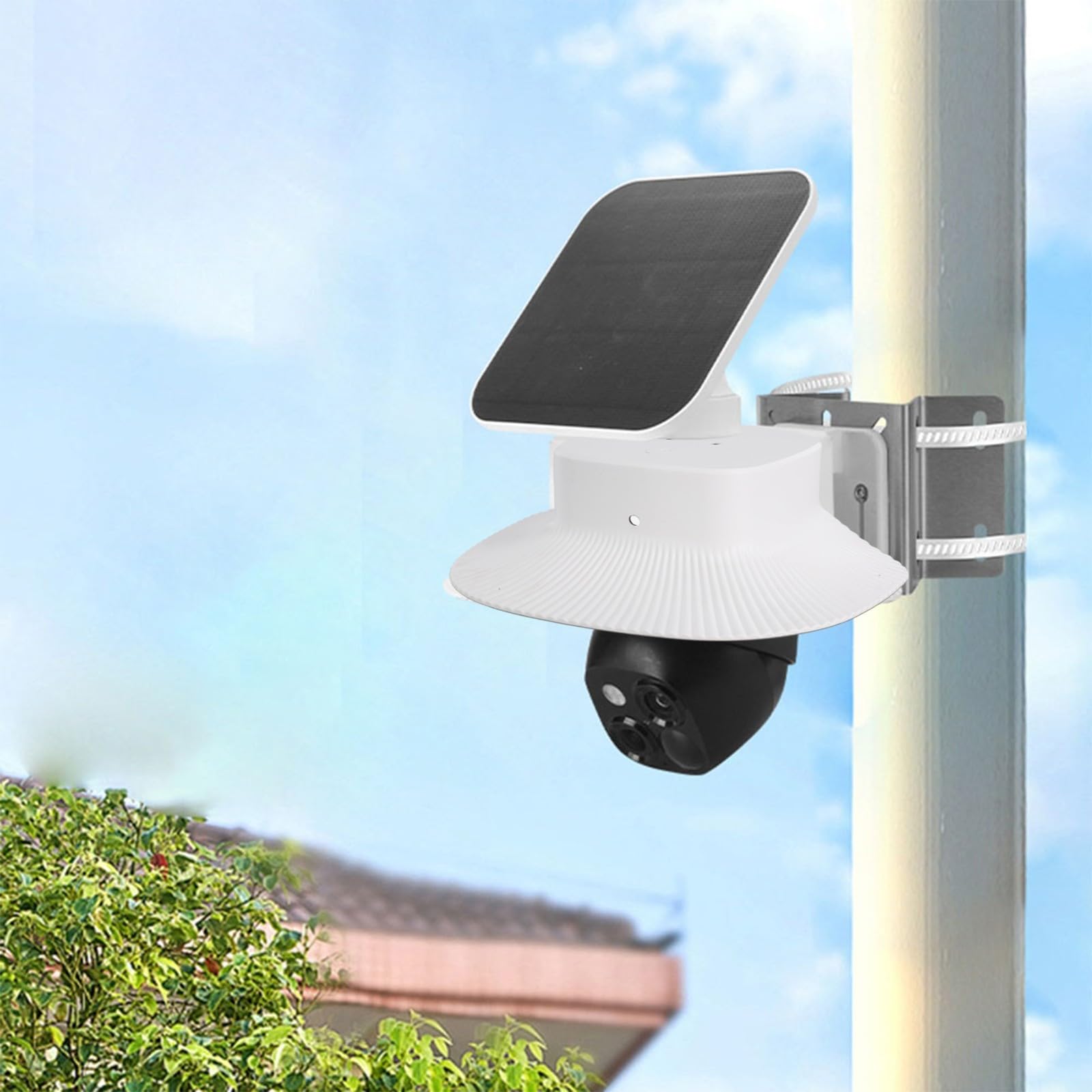 Amazon | セキュリティカメラカバ For Eufy-SoloCam-S340用 防水