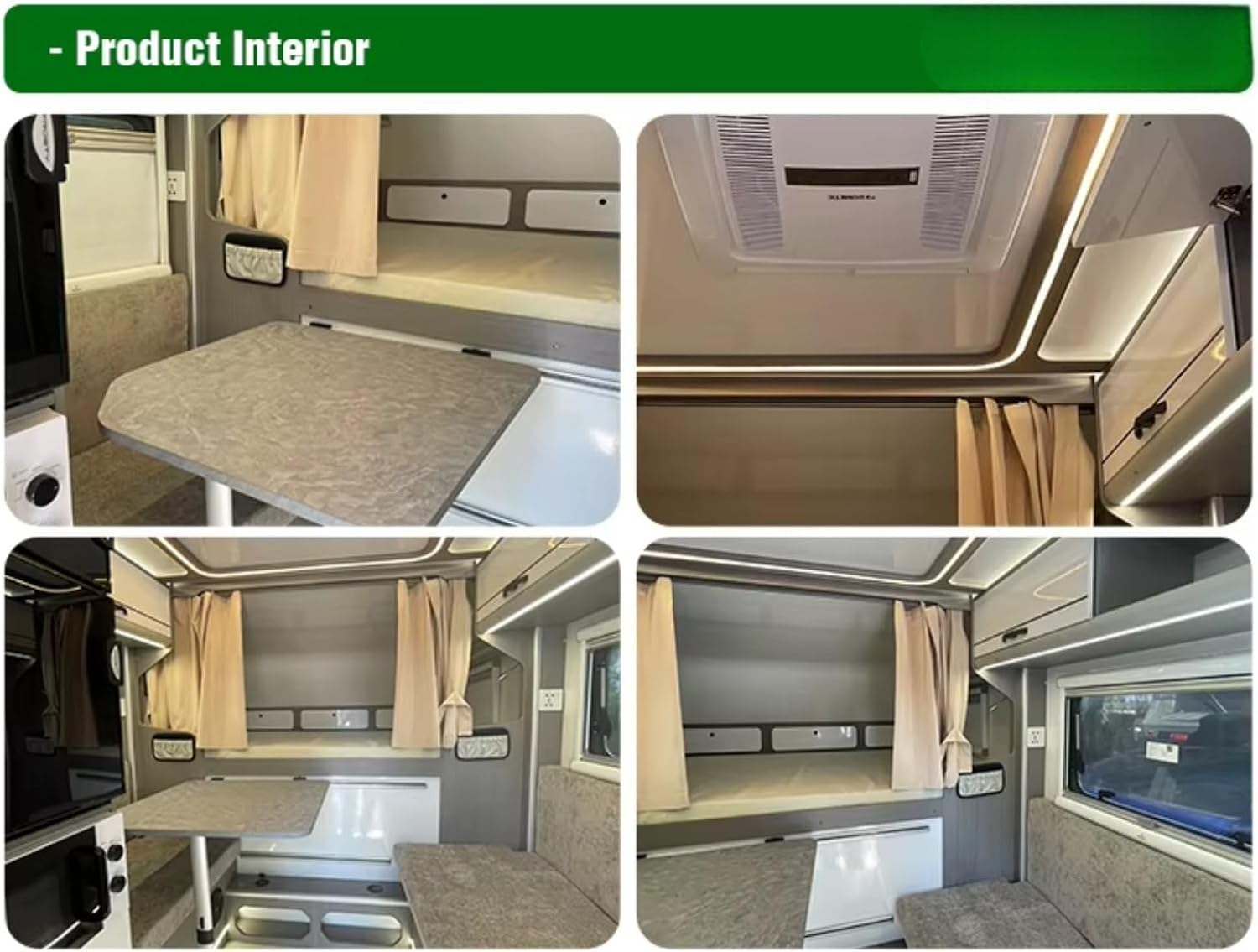 One Bedroom Style Truck Bed Tent Using Straight Bracing Structure, Customizable Color Options, Versatile Camping Solution for Tailgate Adventures