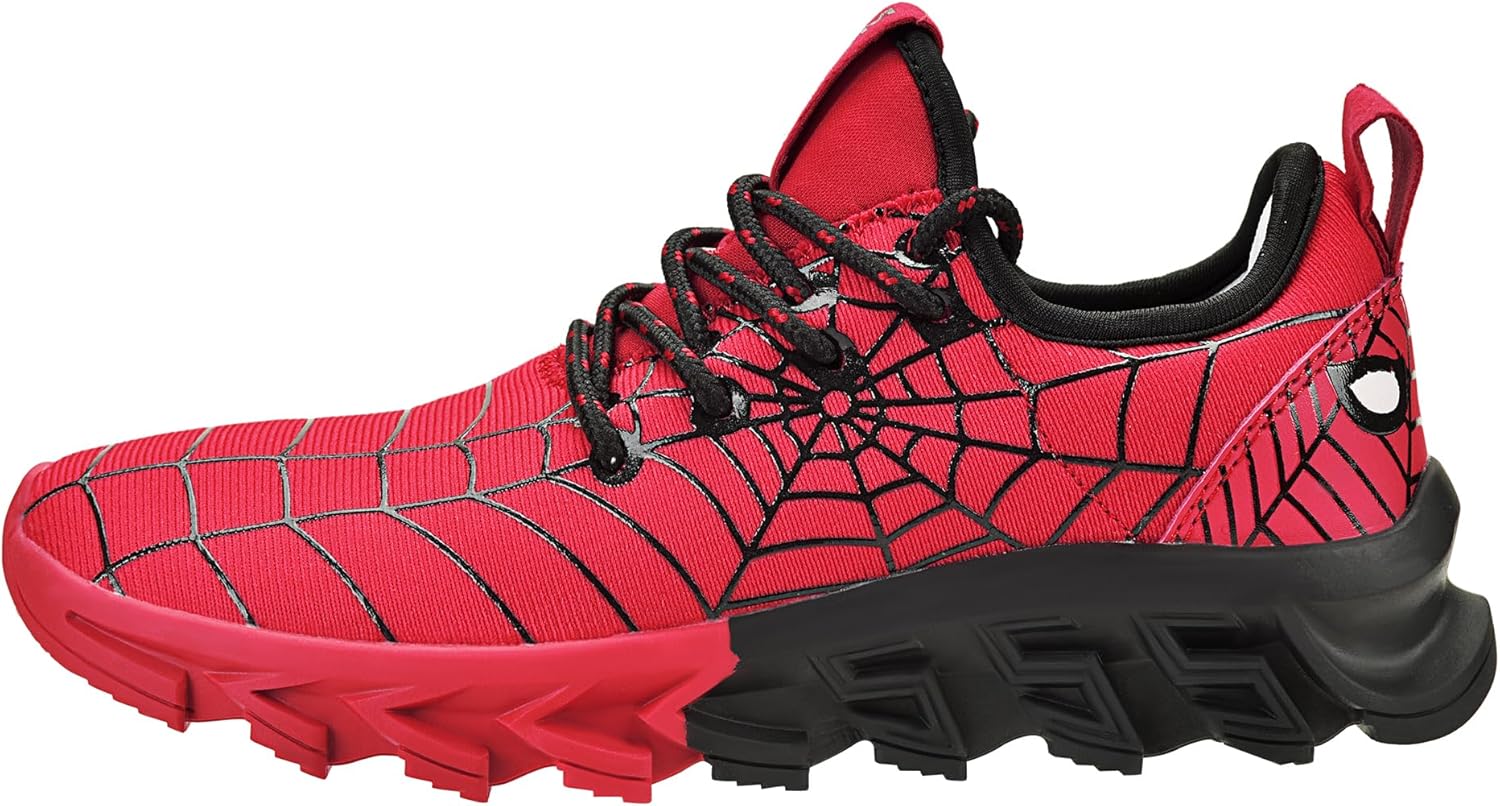 YTRXM Kid Sneakers for Boys Girls Breathable Lightweight School Tennis Running Shoes - Image 2