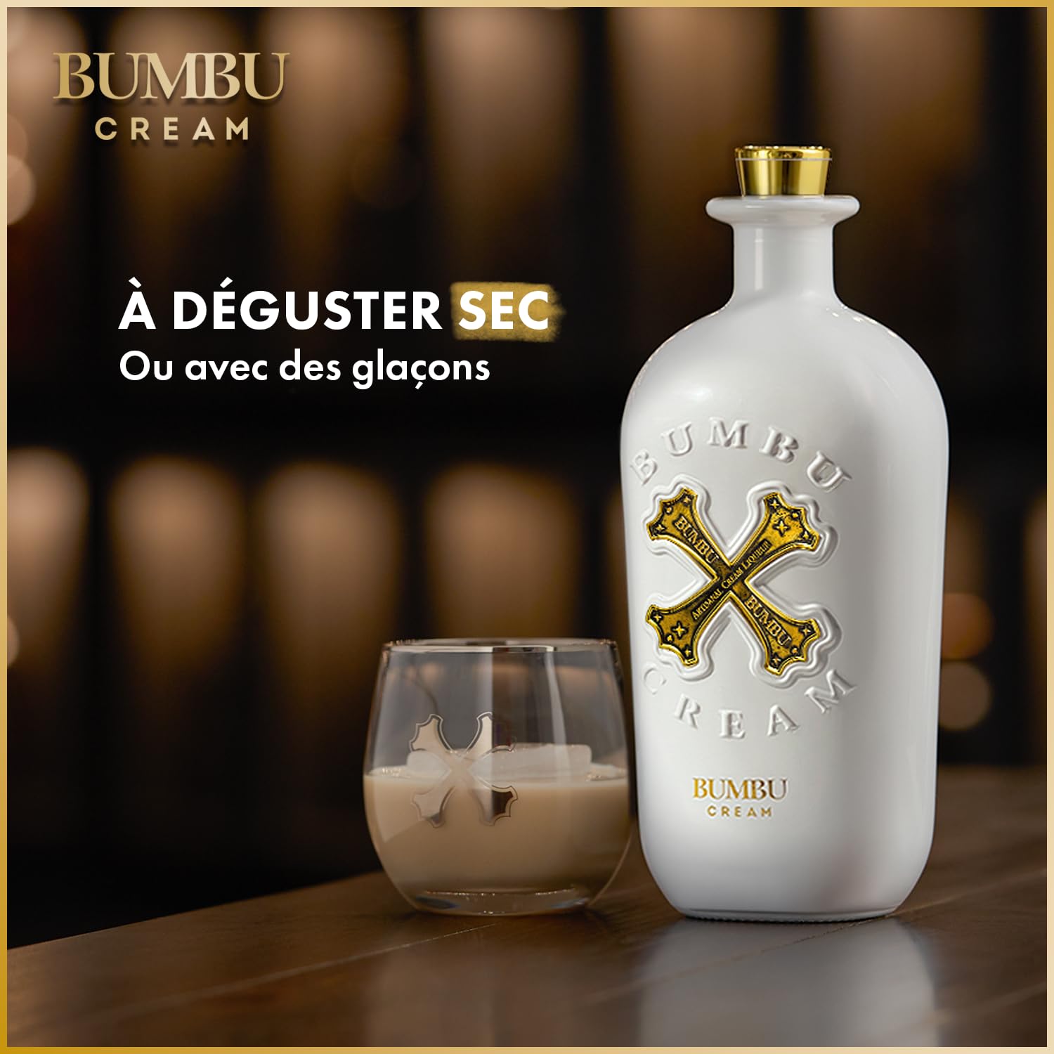 BUMBU Cream Liqueur de Rhum avec étui - 15%, 70cl