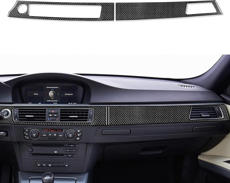 Acabamento de fibra de carbono para interior do BMW Série 3 E90 E92 E93 M3 NVCNX – 1 unidade