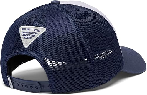 Miniatura 2 de Columbia PFG Patch Dad - Gorra para papá, color violeta suavetizalíneas de pelado, talla única, Azul