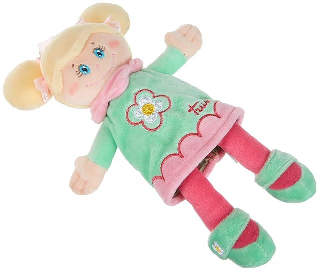 Muñeca de trapo verde Trudi