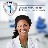 Vista 6 de Oral-B iO Deep Clean + Whiten - Cepillo de dientes eléctrico recargable con sensor de presión visible, temporizador de 2 minutos, 5 ajustes