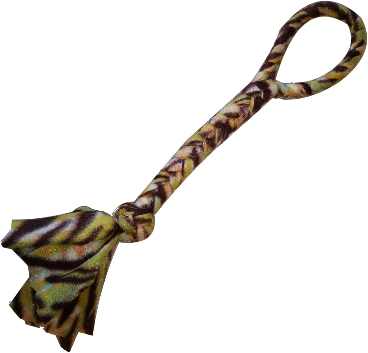 Dukes Digs Quality Pet Products Dog Toy Made in USA - Tug of War Dog Chew Toy Interactive Training Tool and Puppy Teething Toy (Safari…