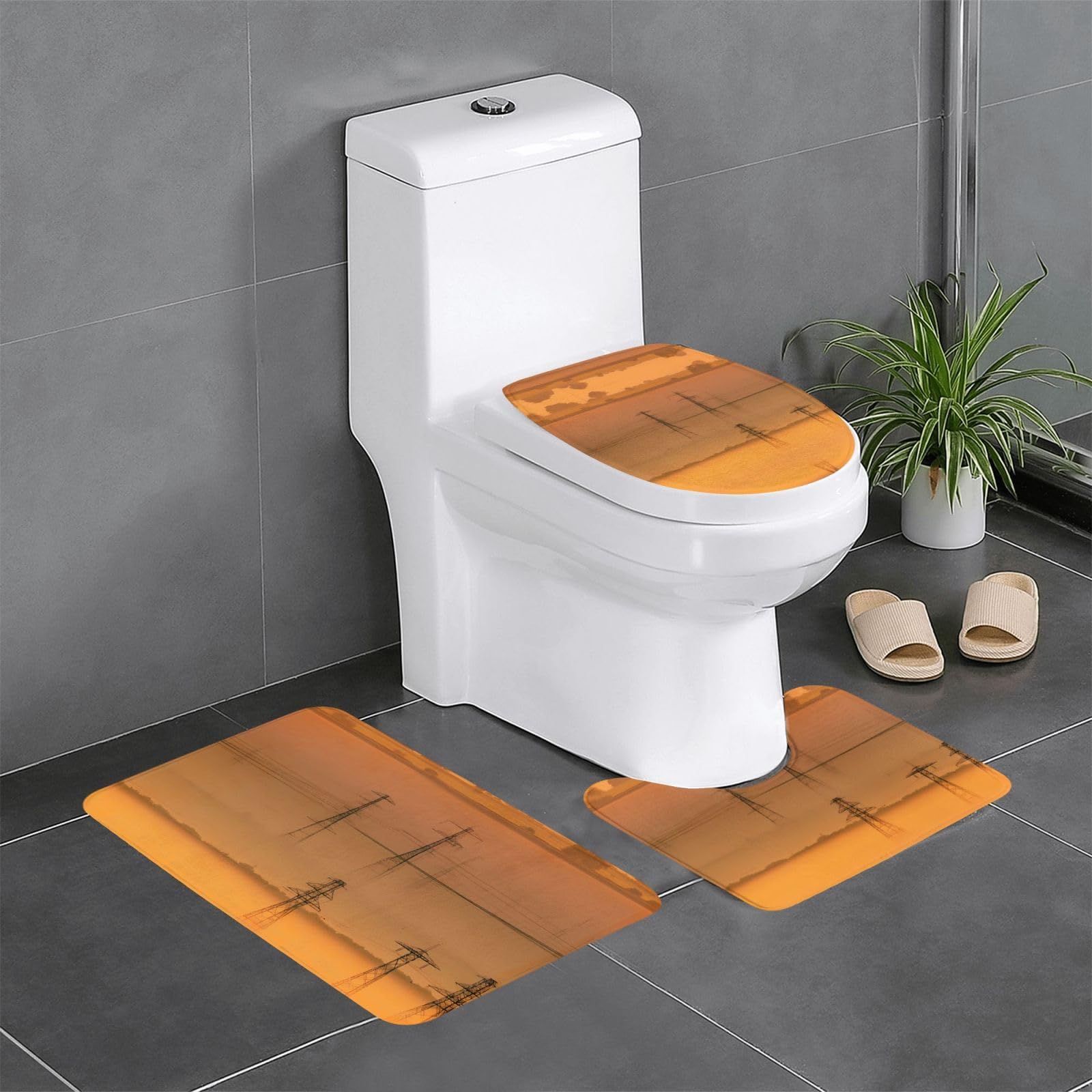 Tapis de salle de bain antidérapants pour éviter les glissades et sols humides