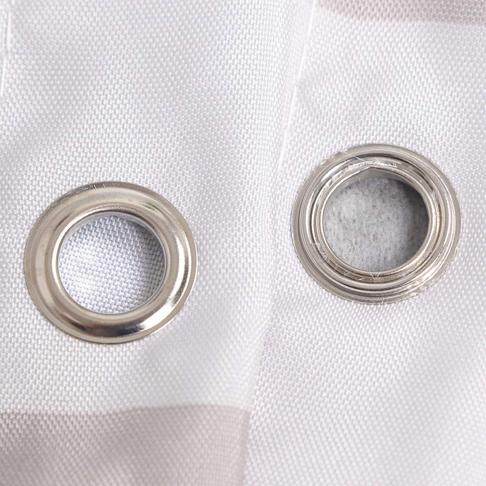 Shower Curtain for Bathroom with Hooks 72x72 inches Bathtub Curtain, Tropical Plant Leaves