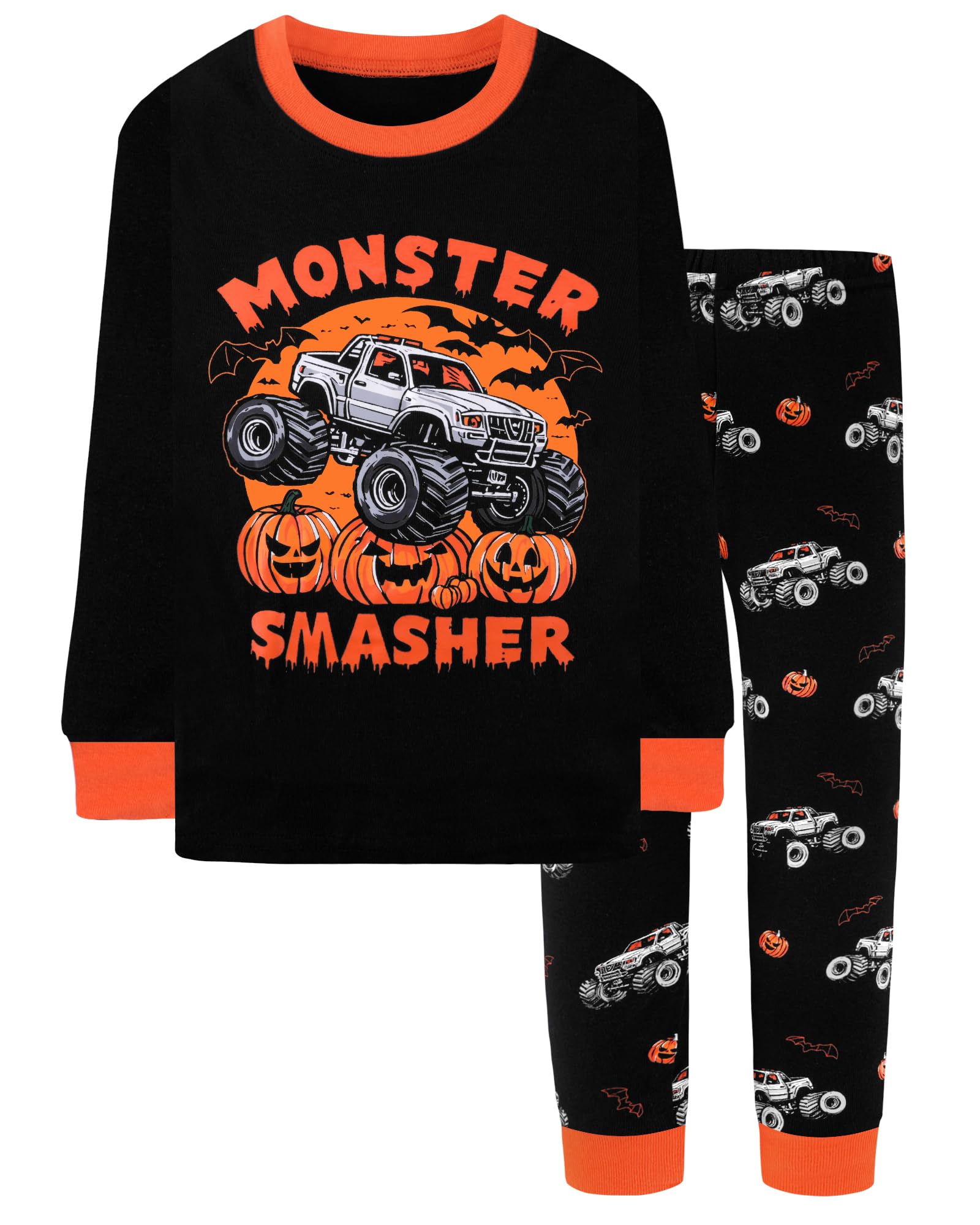 DAUGHTER QUEEN Boys &amp; Girls 100% Cotton Halloween &amp; Christmas PJS 18M-12Y