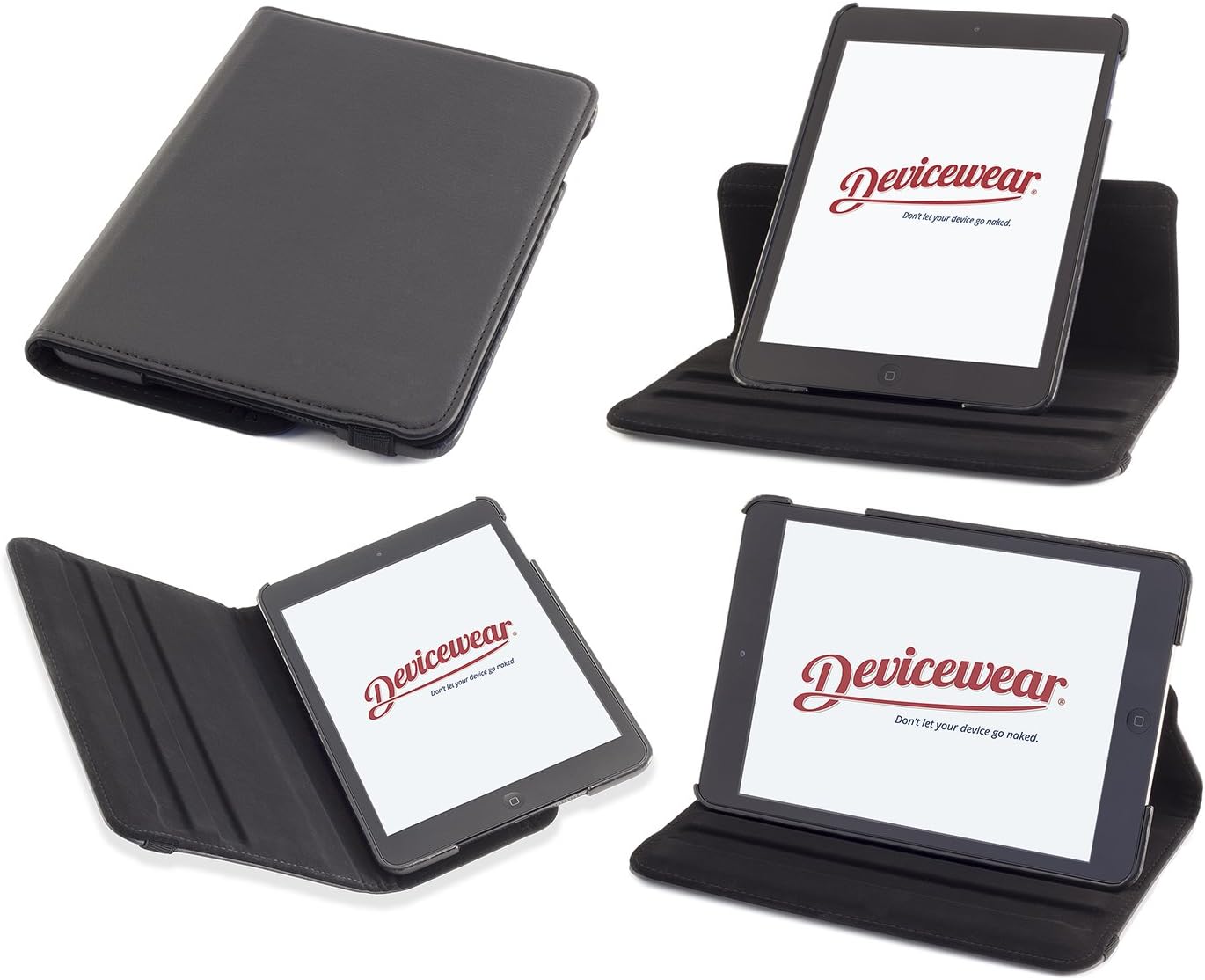 Devicewear Detour 360 Degree Rotating Stand Vegan Leather