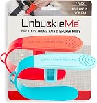 UnbuckleMe Car Seat Buckle Release Tool - As Seen on Shark Tank - Makes it Easy to Unbuckle a Child's Car Seat - Easy Tool for Parents, Grandparents & Older Children (1 Pack, Aqua)