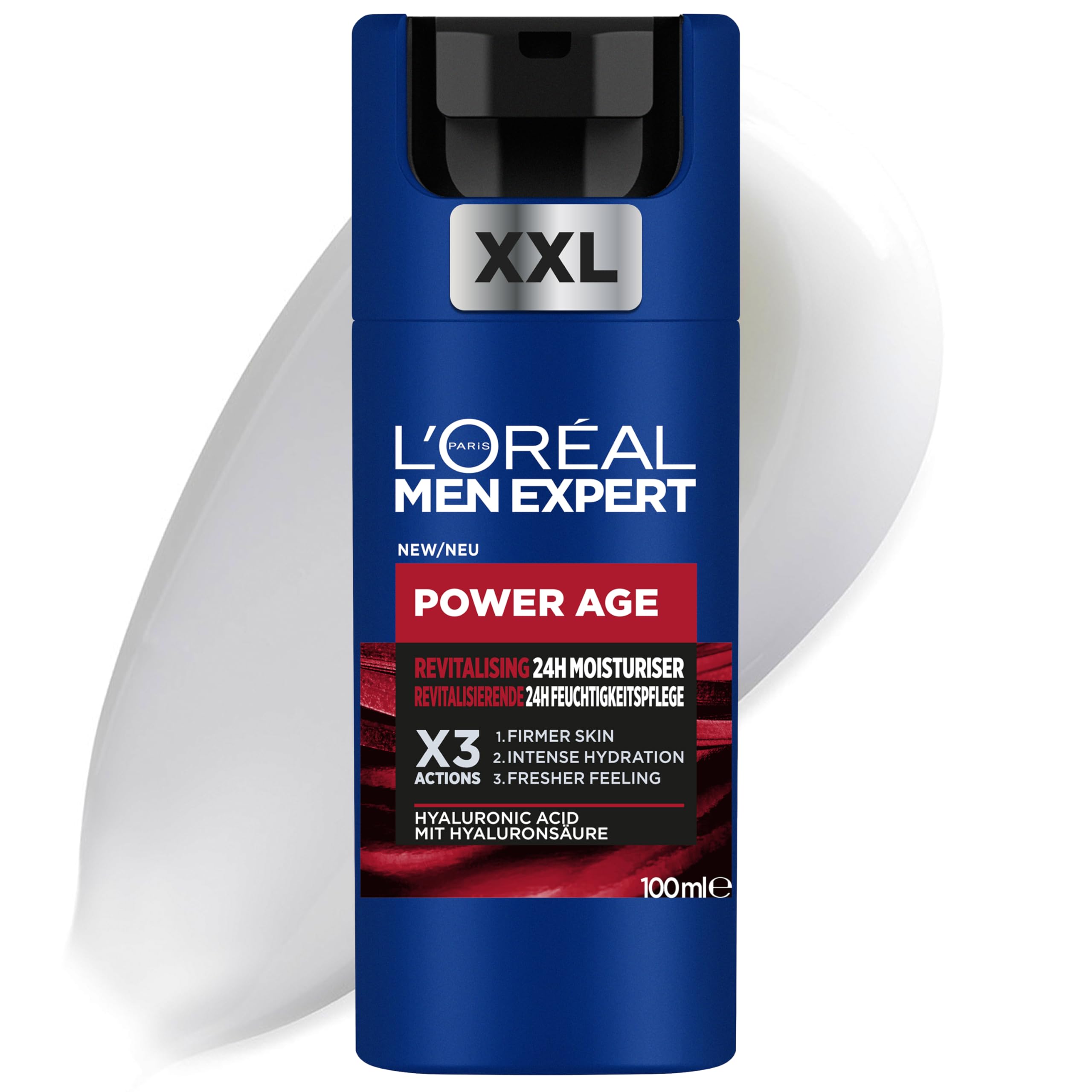 L'Oréal Paris Men Expert Power Age Crema Facial Reafirmante, 100ml