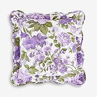 Vista 59 de BrylaneHome Almohada cuadrada Florence - Floral Multi