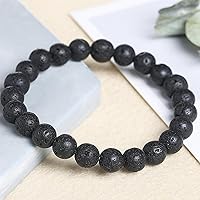 Vista 6 de Tigers Eye Protection Handmade Bracelet Best Present For Men Women Attract Wealth Chakra Feng Shui Stretchy Beaded Bracelets Lucky Friendship