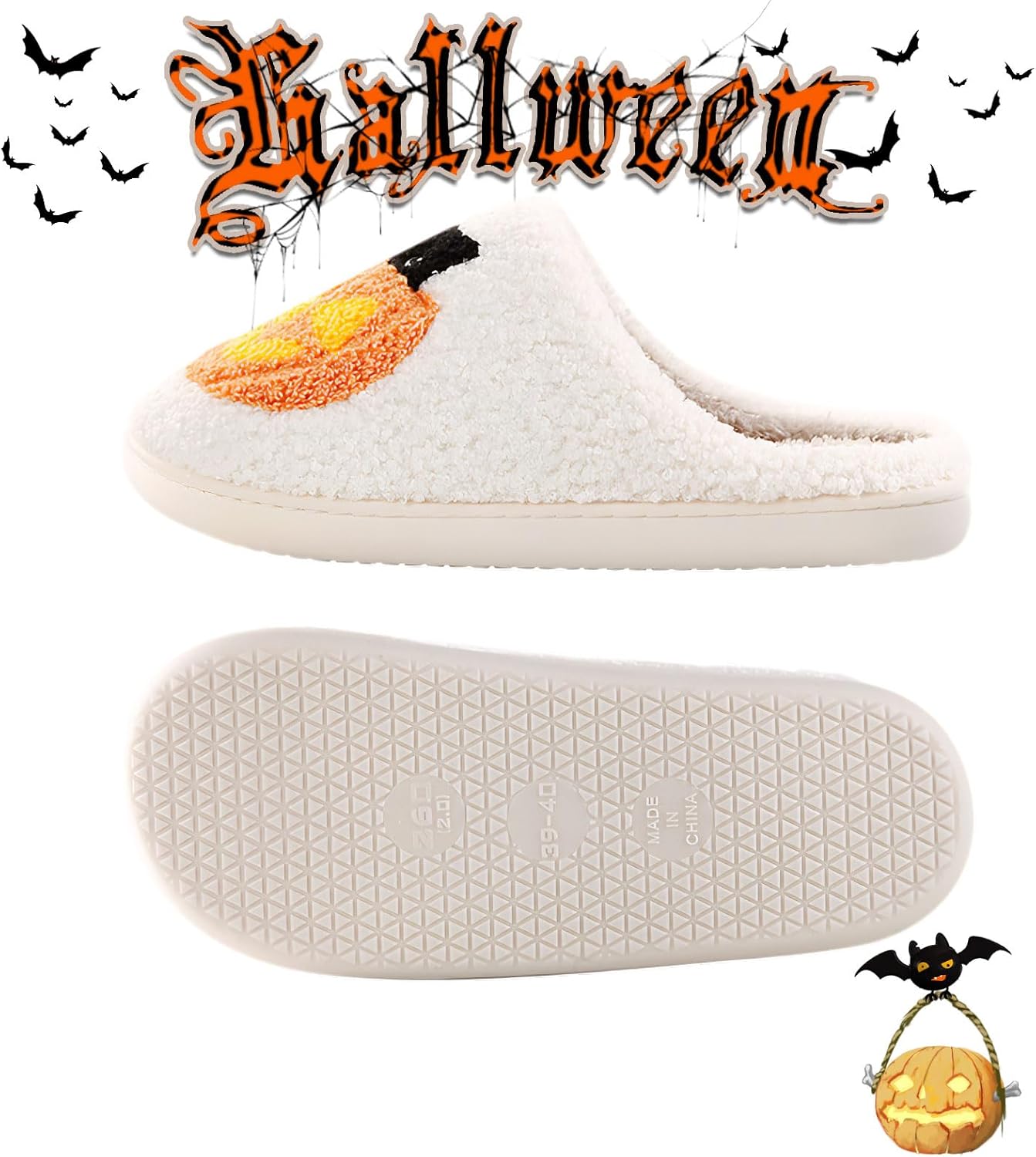 Slippers for Women Men Warm Fuzzy Cozy Slippers Anti-Slip House Indoor Outdoor Shoes - Image 5