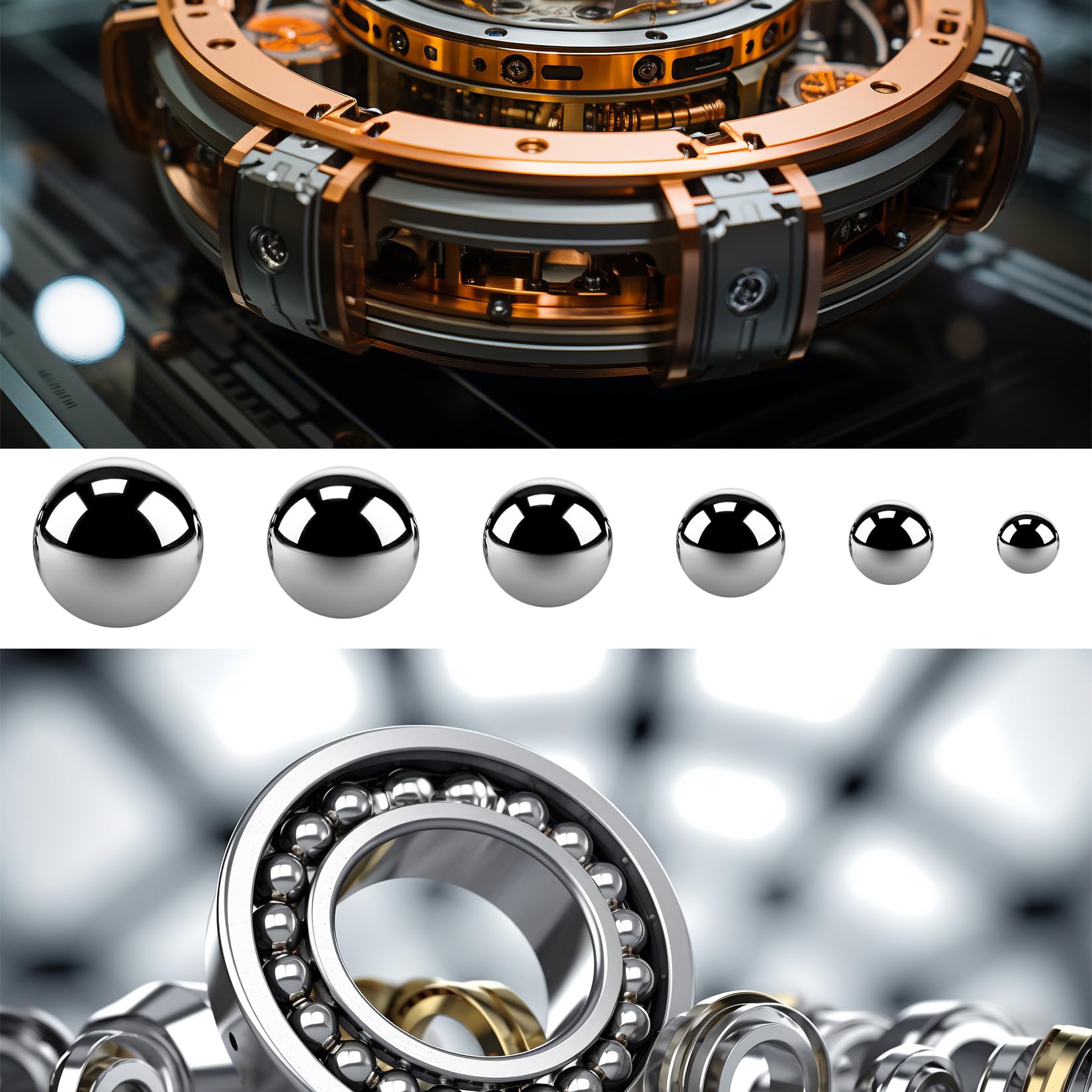 QUARKZMAN 120 stuks precisie kogeltjes 5 mm diameter 316L roestvrij staal voor lagers