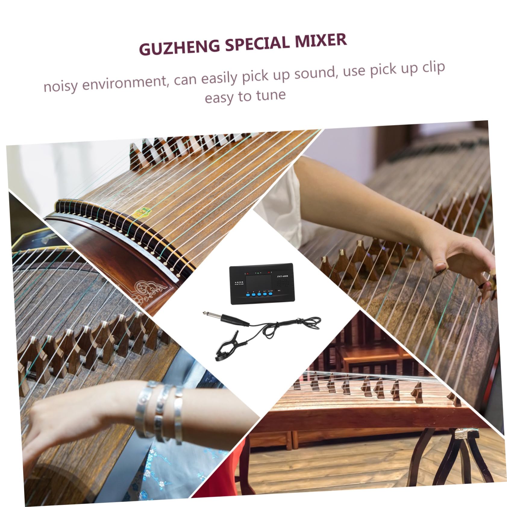 2 Juegos Sintonizador Guzheng Práctica Herramienta De Ajuste Metrónomo De Violín Afinador De Guitarra y Violin Guitarra Electrica Afinador De Pipa Bajo Regulador Triple Abdominales