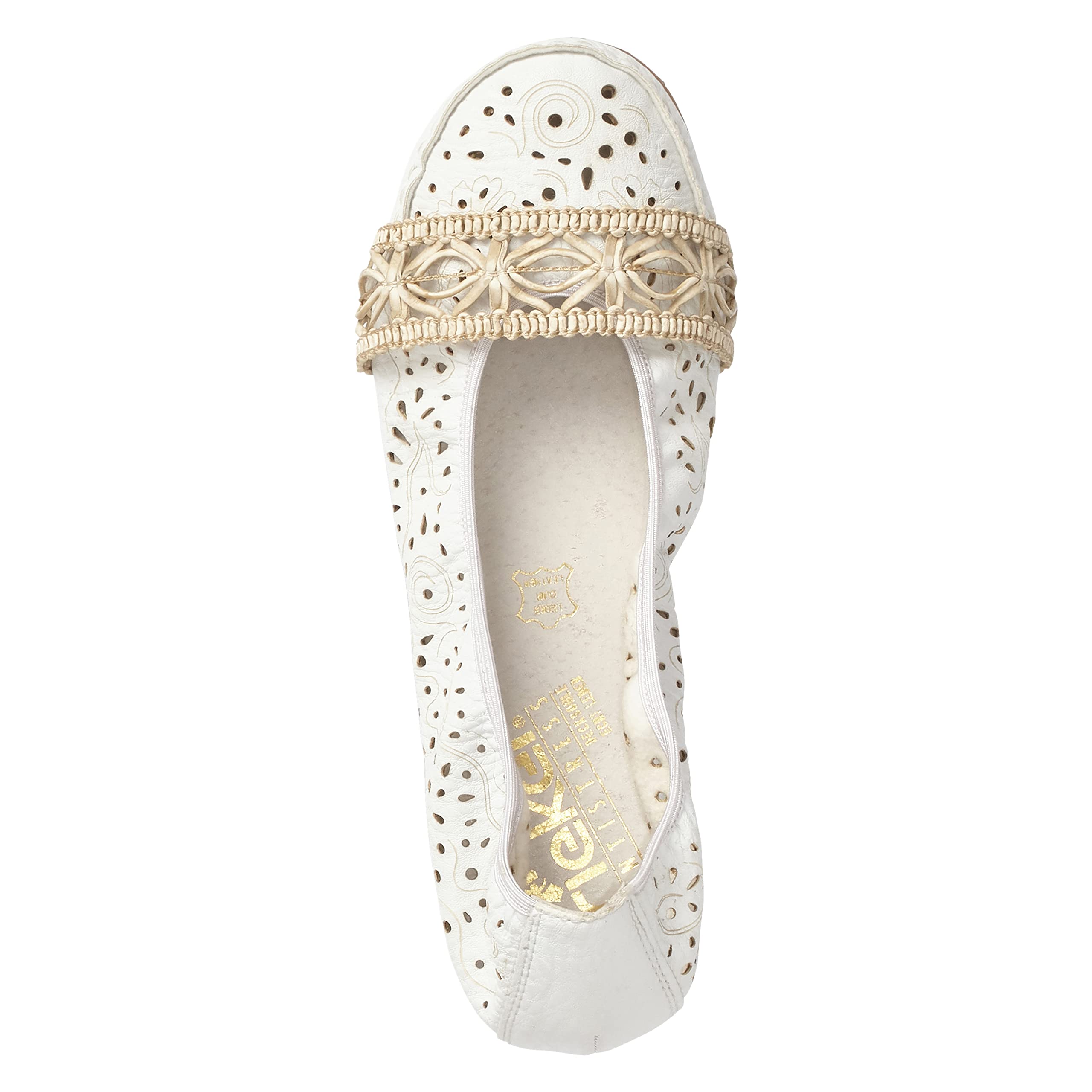 Rieker Damen Klassische Ballerinas 41466 Frauen Flats