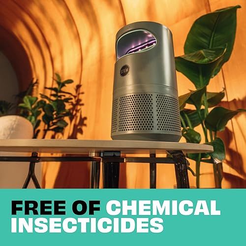 Miniatura 6 de STEM - Trampa de ventilador para insectos voladores para el control de insectos en interiores, atrae mosquitos, moscas de la fruta y moscas