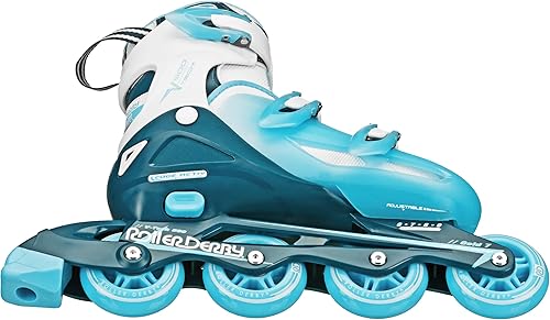 Miniatura 10 de Patines en línea para mujer ajustables con botón V-Tech 500 Roller Derby