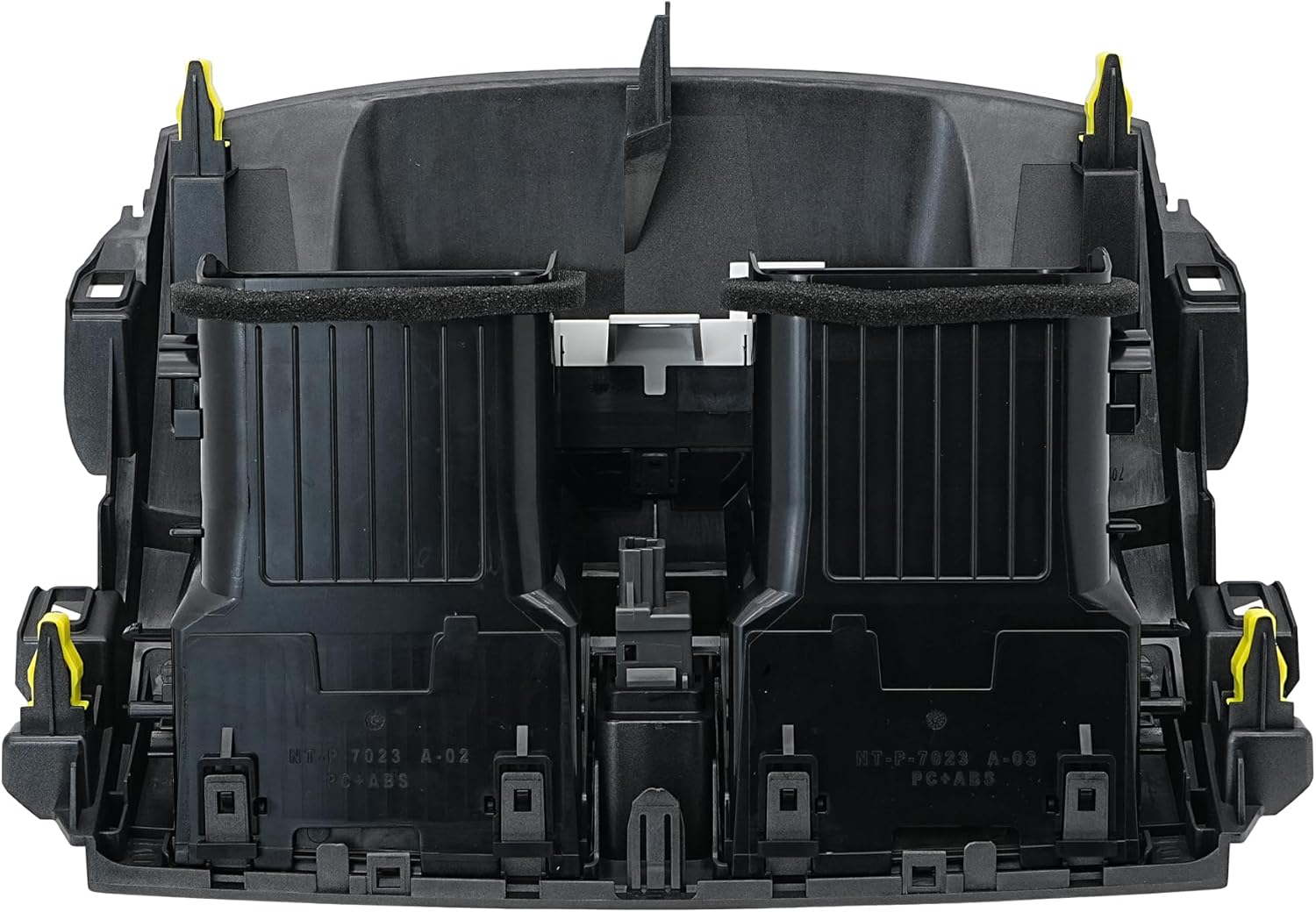 Center Dash A/C Outlet Air Vent Panel with Clock Compatible with Toyota Corolla 2009-2013, AC Vent Trim Cover, Replaces# 55670-02340 5567002340