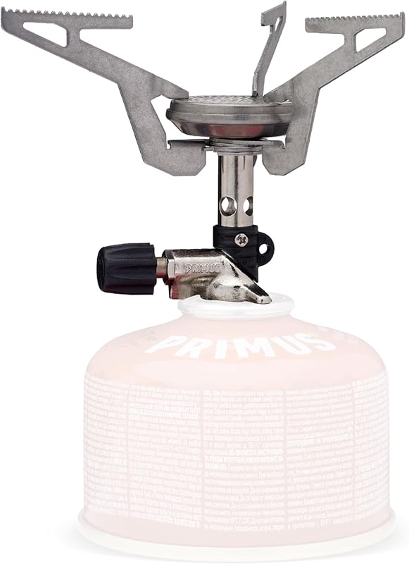 PRIMUS Express Gázfőző Kemping Túrázás Outdoor Főzőlap Izobután Gáz Rozsdamentes Acél Ezüst 96g