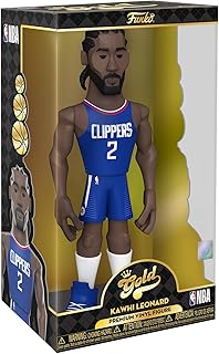 Funko Gold NBA: Clippers - Kawhi Leonard with Chase (Styles May Vary) Vinyl Figure