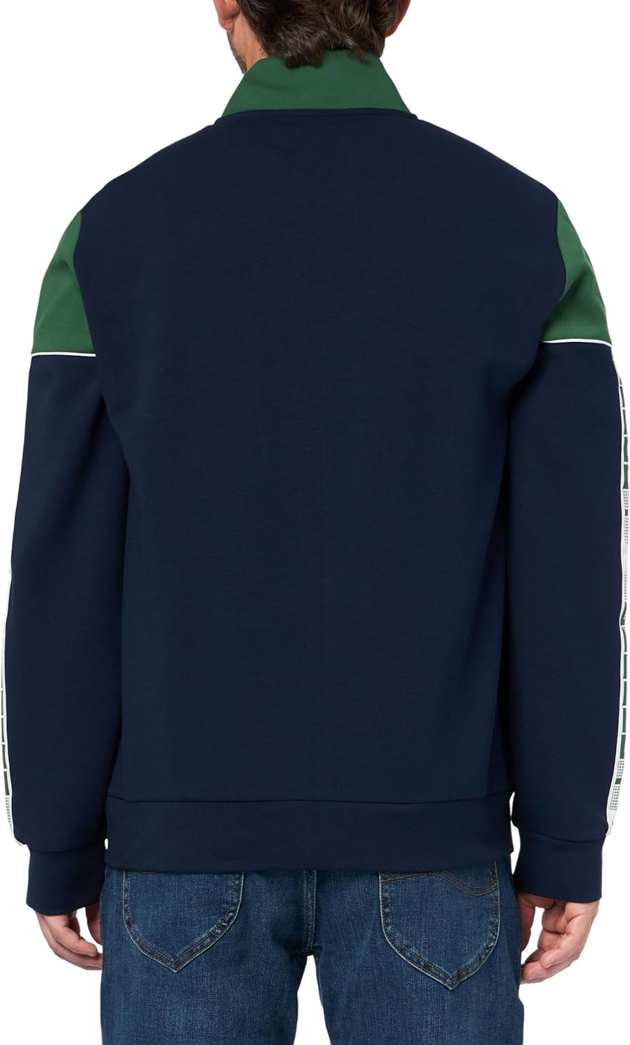 Lacoste Men's Tennis Zipped Colorblock Sweatshirt