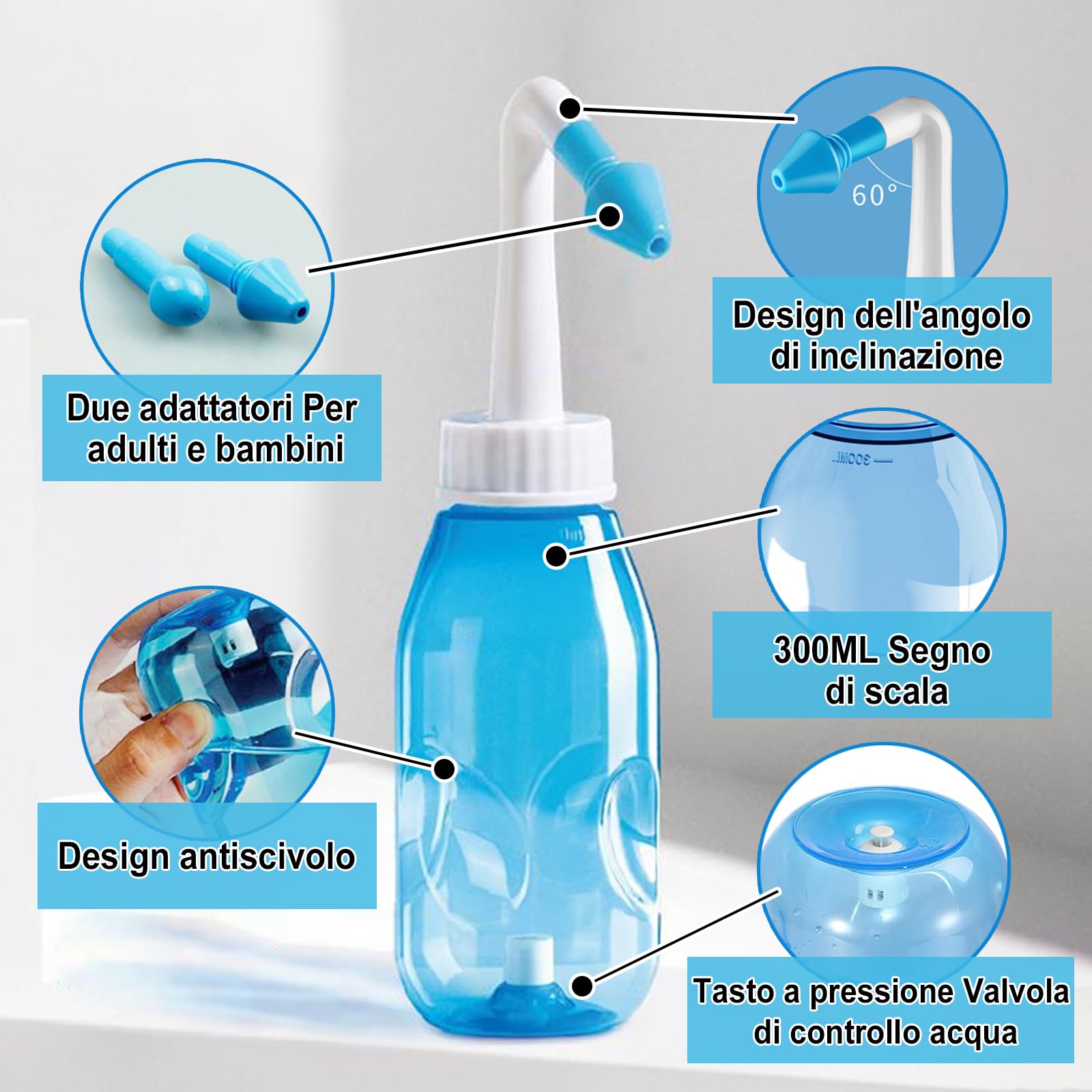 2 Porta Cotton Fioc AIMIXUN - Organizer Da Bagno, Viaggio, Accessori Piccoli - Foto 11