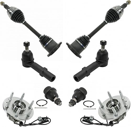 TRQ CV eje eje eje rueda cojinete rótula barra de acoplamiento para Chevy GMC Truck SUV 4WD