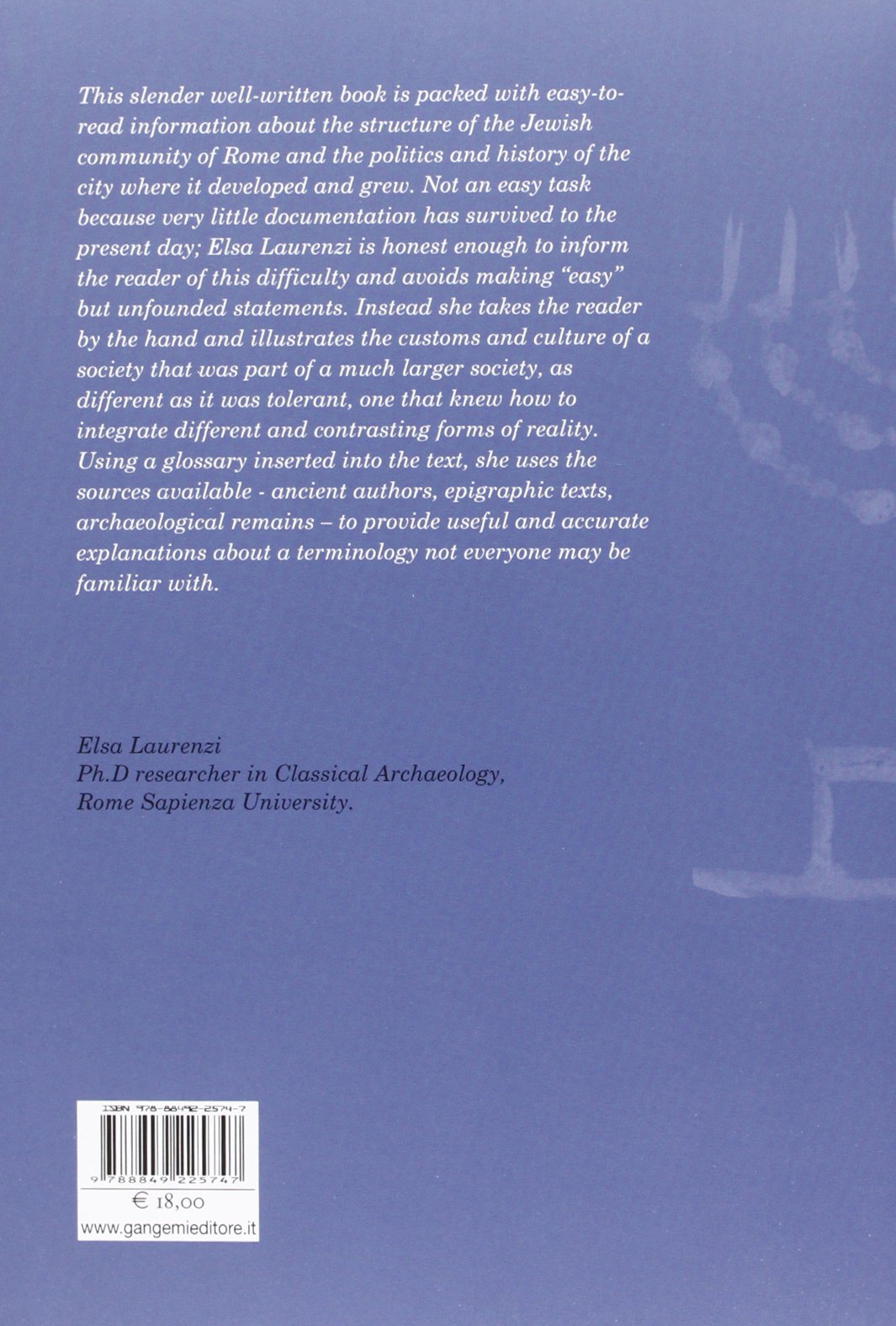 Jewish catacombs: The Jews of Rome (Arti visive, architettura e urbanistica)