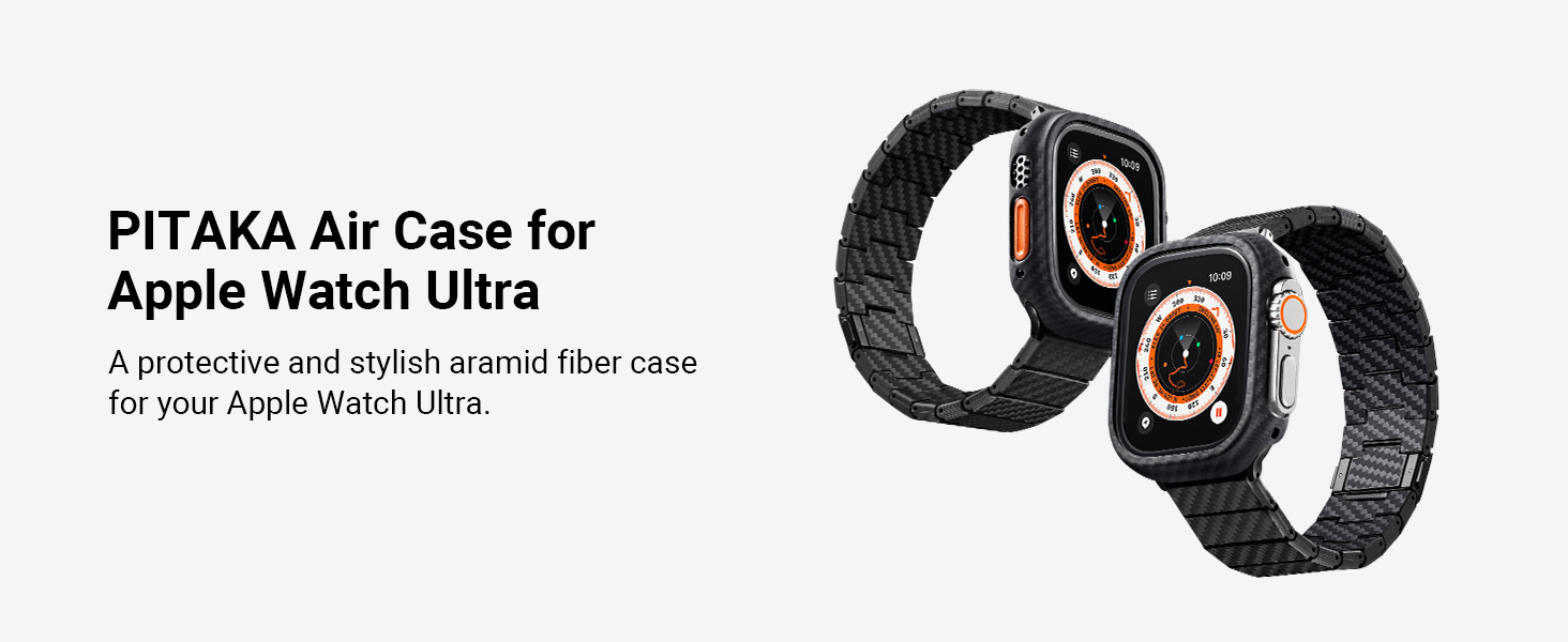 Amazon.com: PITAKA Apple Watch Ultra 3/2/1 Case, Exquisite 