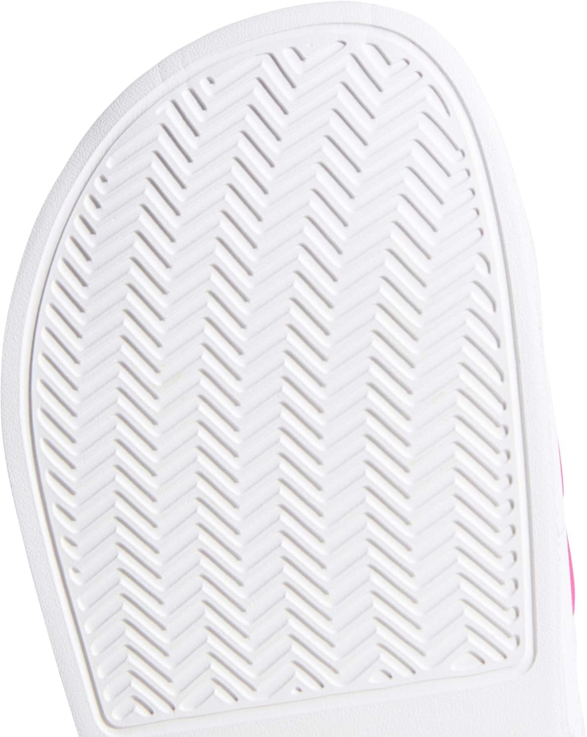 adidas Adilette Shower White/Shock Pink Synthetic 5 US Mens