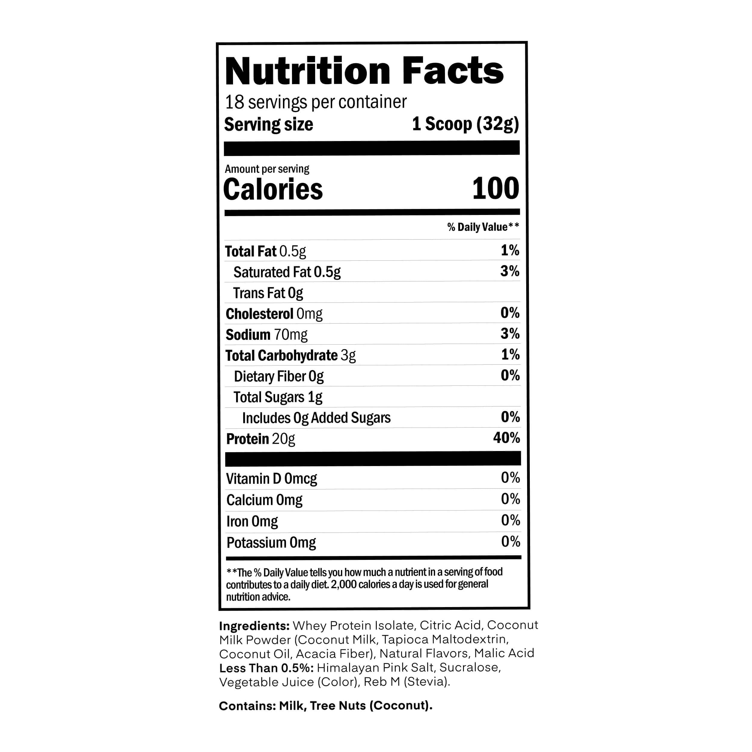 Oath Nutrition Clear Whey Isolate Protein Powder, Raspberry Lemonade, 20g Complete Protein per Serving, No Added Sugar, Grass-Fed, 18 Servings — Amazon image 3