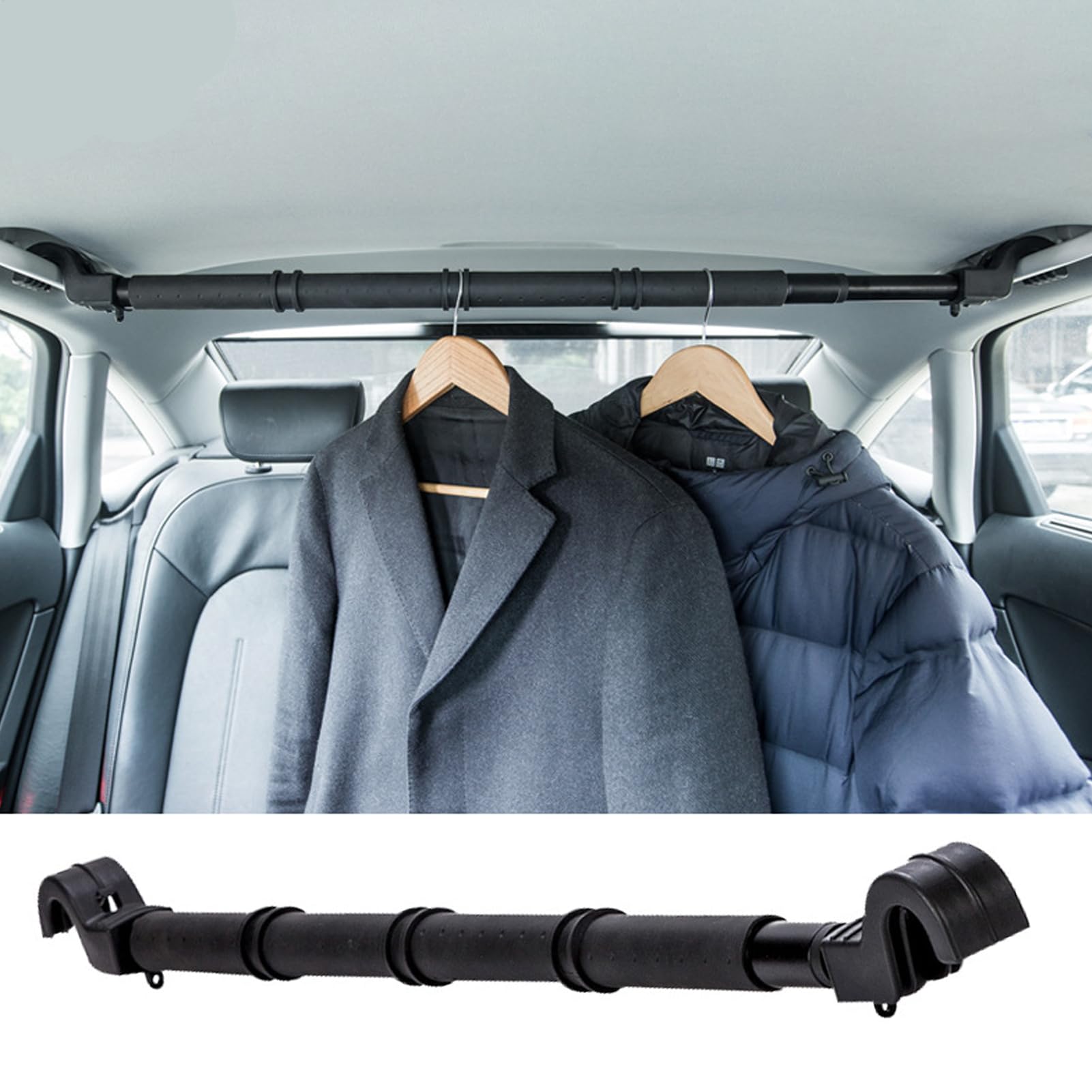 Appendiabiti per auto, appendiabiti per auto, appendiabiti retrattile