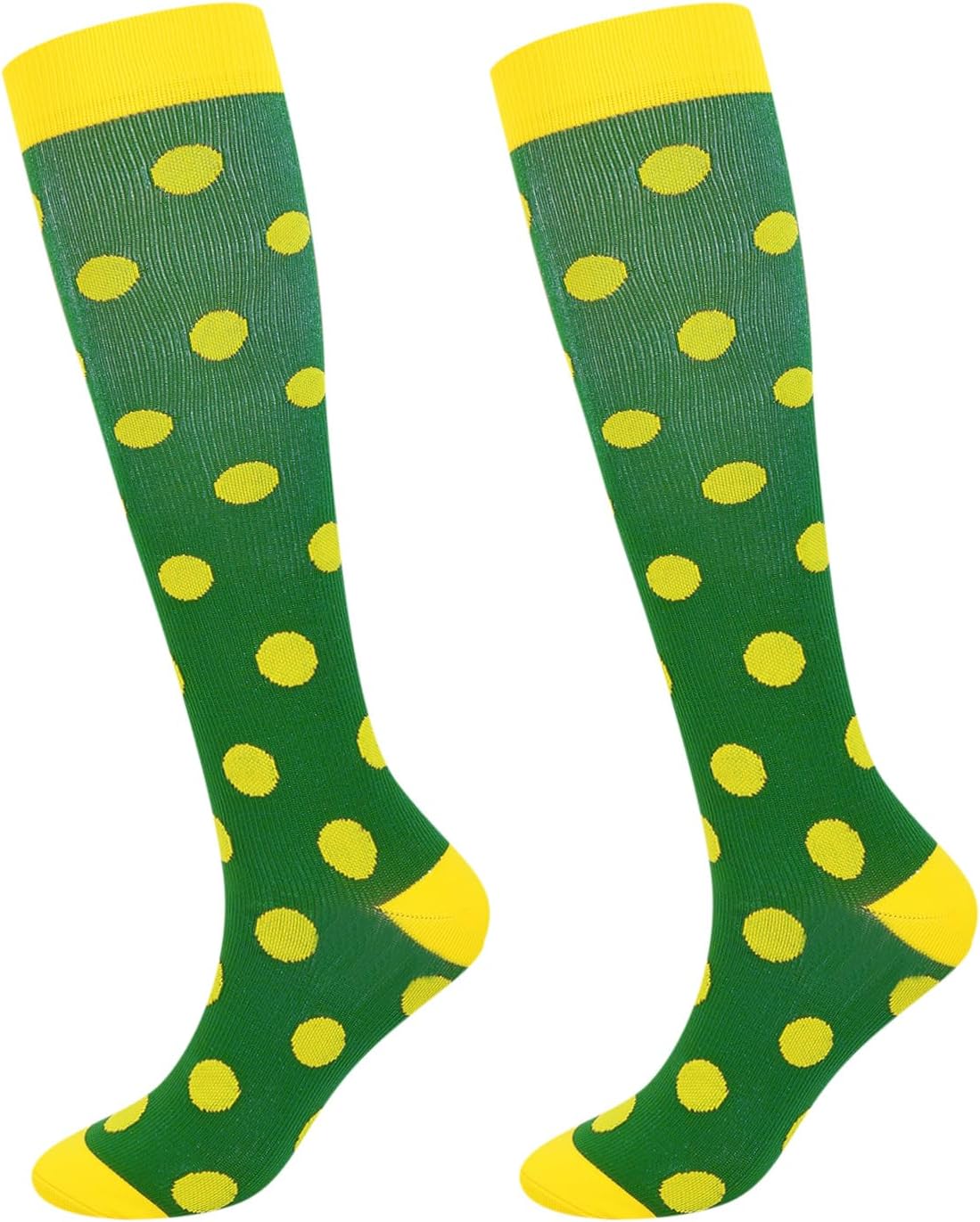 Junely Compression Socks for Women Knee High for Running Athletic Nurses Pregnant Women Work Support Travel Flight Sports