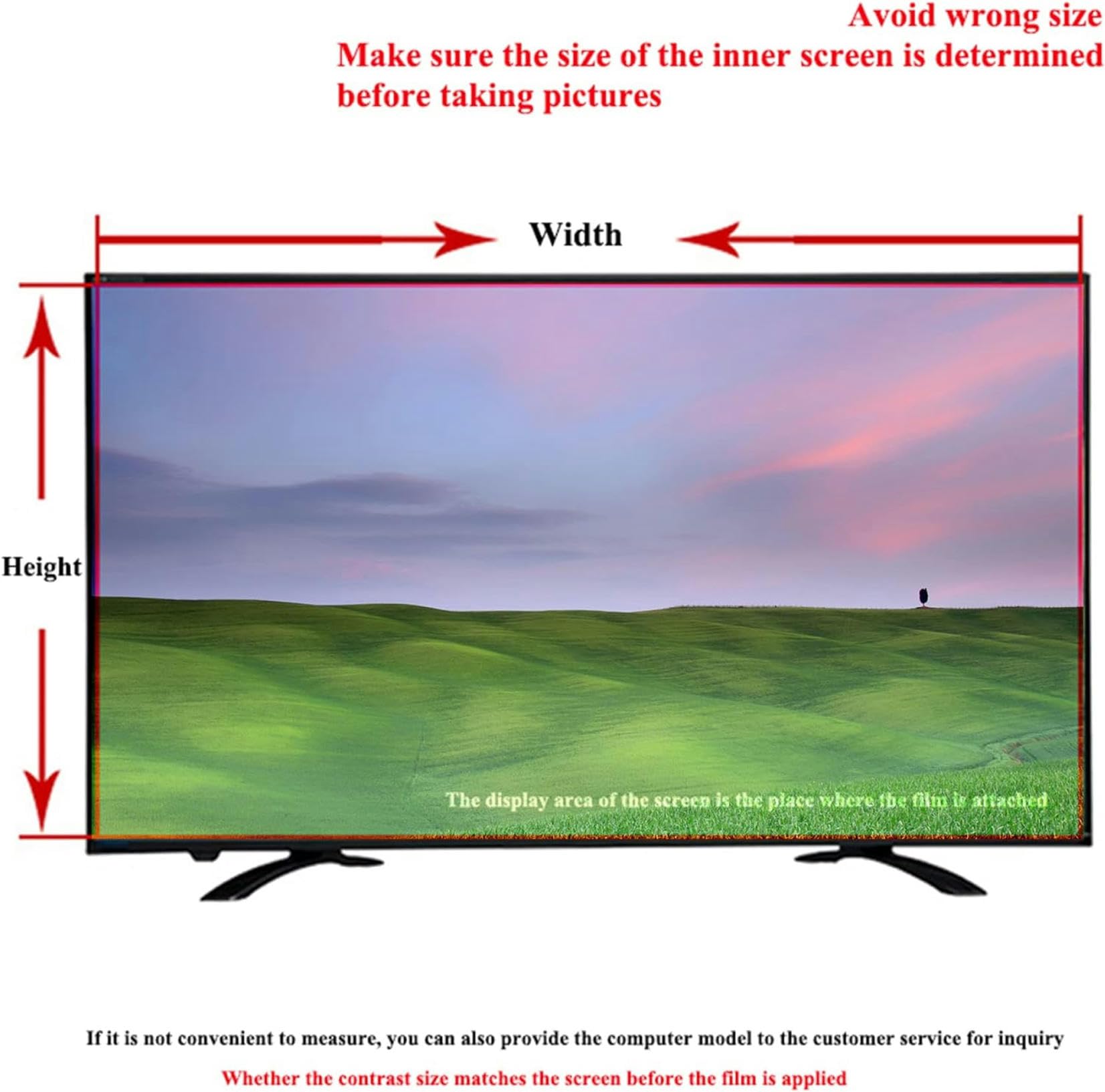 Pellicola Protettiva Antiriflesso Per Schermo Tv Da 43 Pollici, Pellicola Protettiva Opaca/Antiriflesso/Anti Luce Blu Per Alleviare L'Affaticamento Degli Occhi, Compatibile Con Samsung, Sharp, Tcl, T