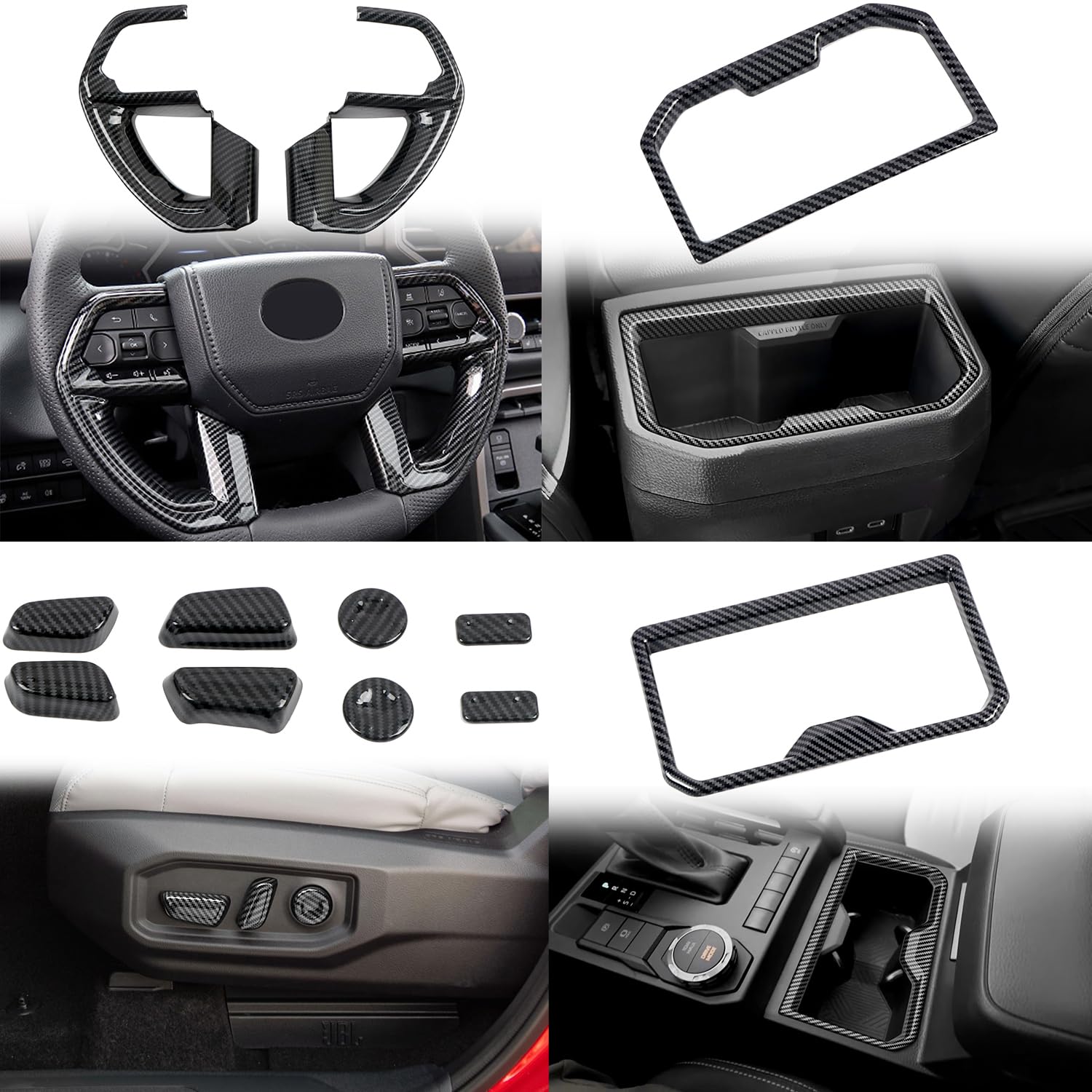 CTH for Toyota Tacoma 2024 2025 2026 Car Interior Center Console Air Vent Window Lift Button Gear Shift — view 2