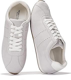 Project Cloud Sneakers for Women - Lightweight with Memory Foam Insole Womens Sneakers - Non Slip Work Shoes for Women Footwear - Lace Up Womens Casual Shoes