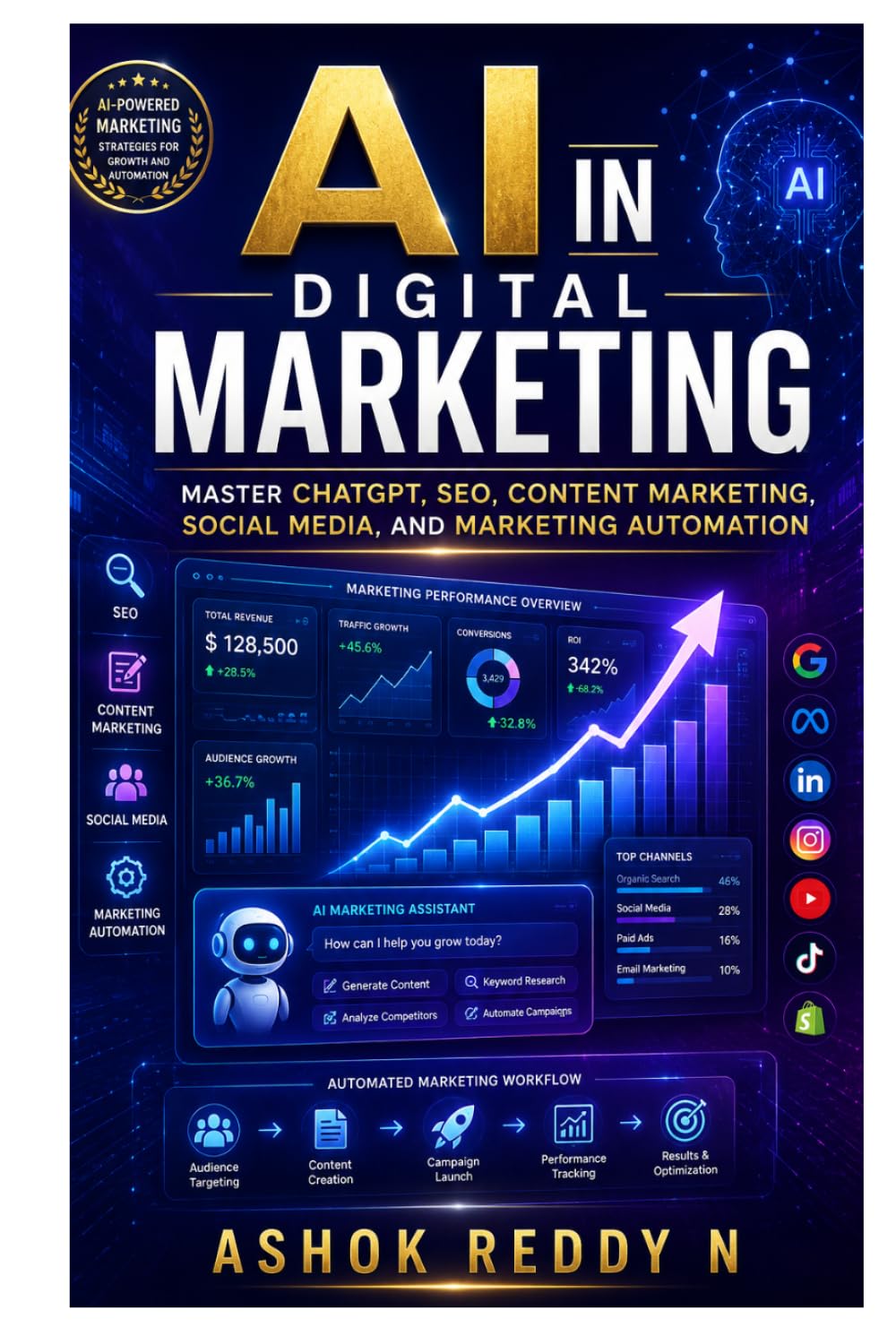 AI in Digital Marketing: Master ChatGPT, SEO, Content Marketing, Social Media, and Marketing Automation