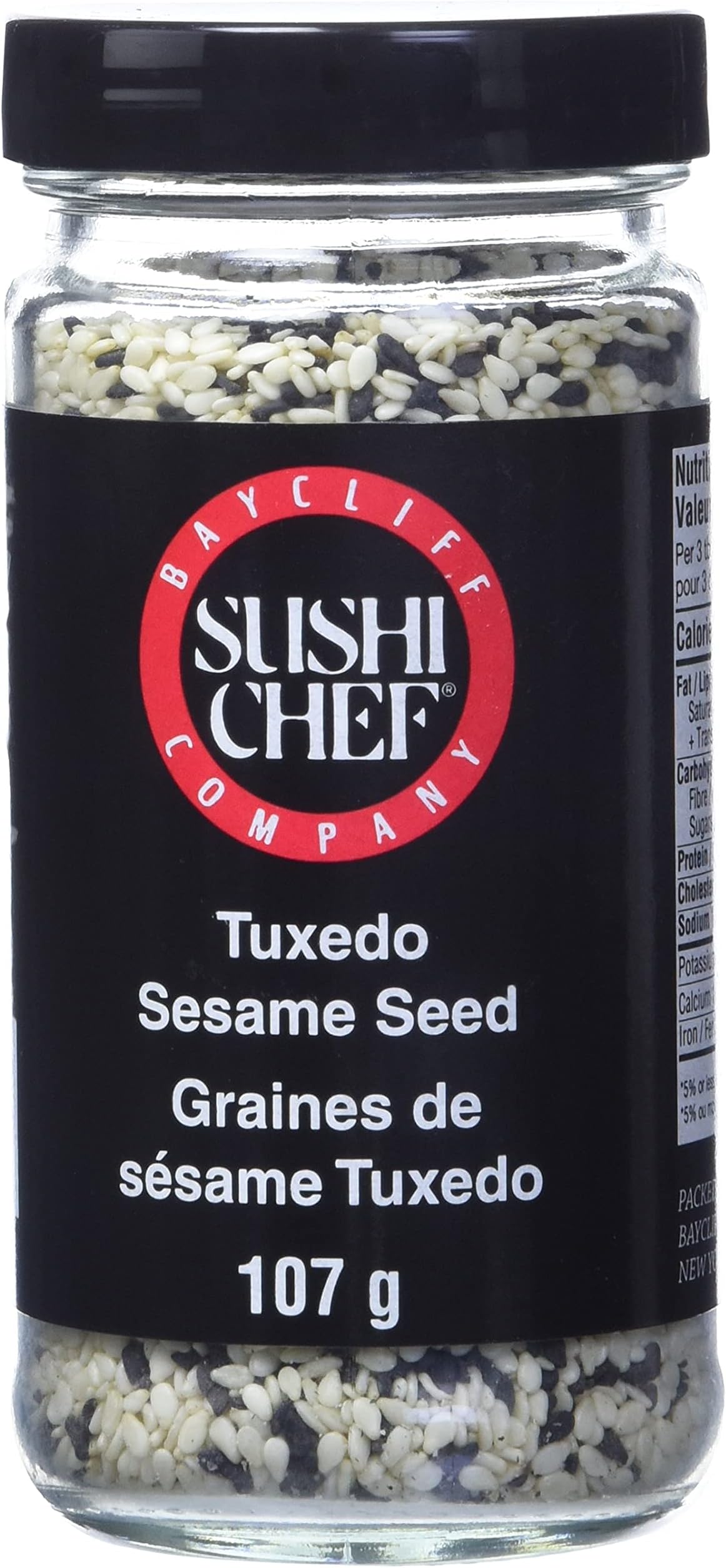 Baycliff Company Sushi Chef Tuxedo Sesame Seed, 3.75 Ounce