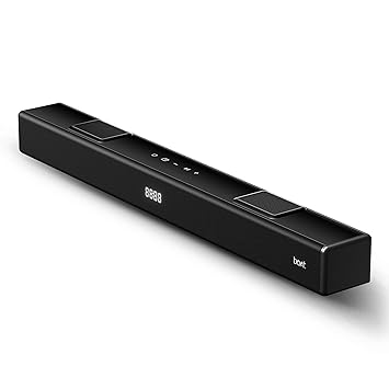 Boat Aavante 2.2 800, 80W Signature Sound, 2.2 CH Built-in Subwoofer, Multi Port, EQs, Back-Lit Touch Controls, Remote, Bluetooth Sound bar, Home Theatre Soundbar Speaker (Premium Black)