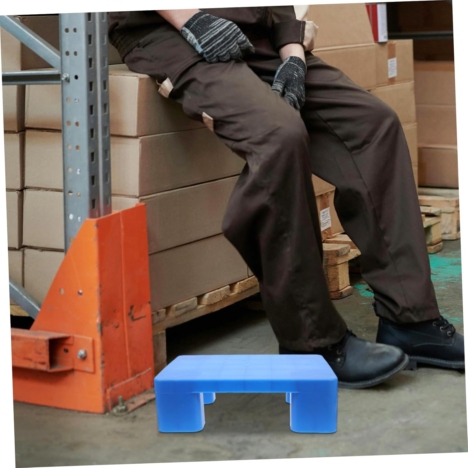 Easy Install Plastic Pallets for Storage Heavy Duty Pallet for Warehouse Industrial Use