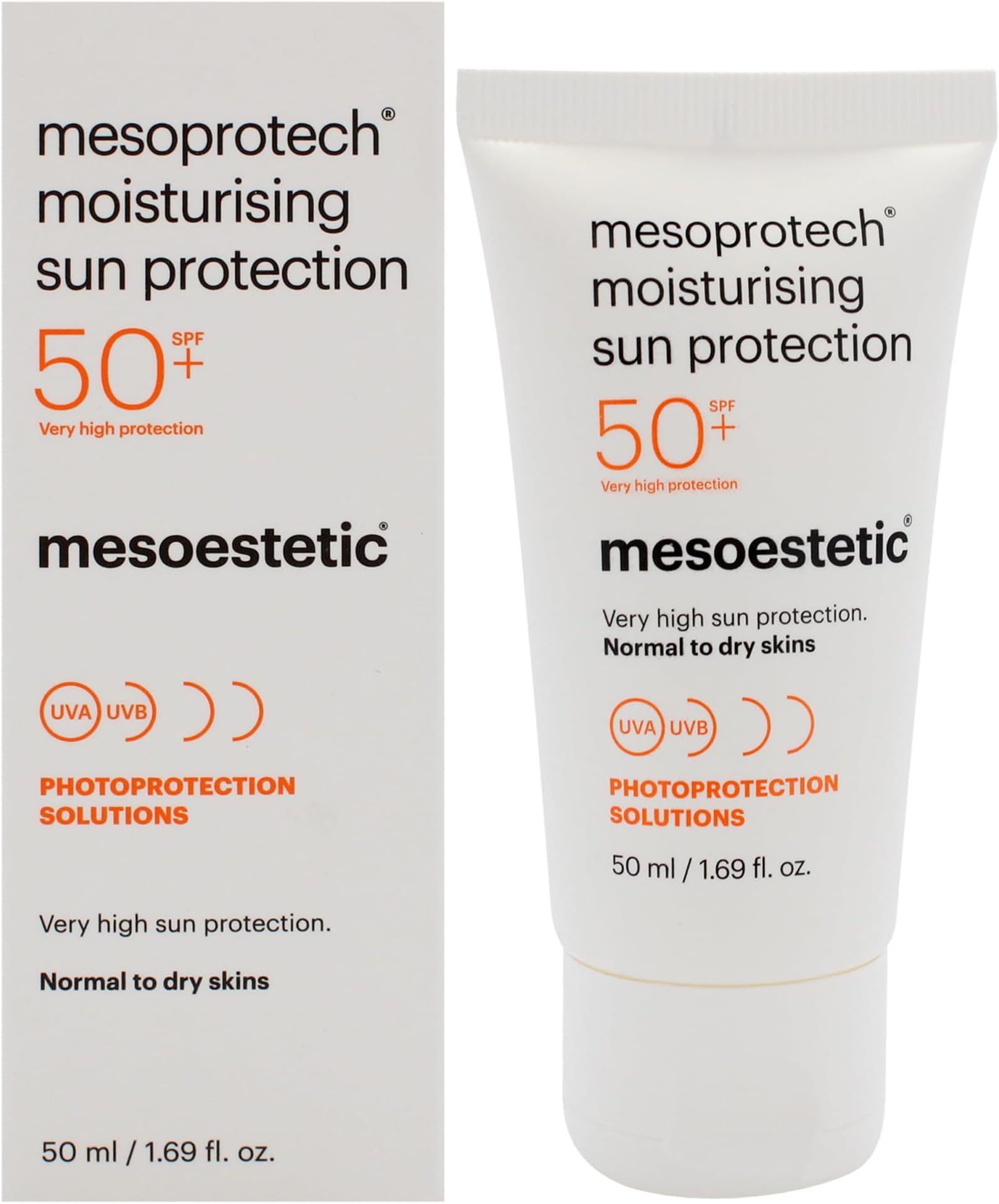 Moisturising Sun Protection SPF 50 Plus by Mesoestetic for Unisex - 1.69 oz Sunscreen