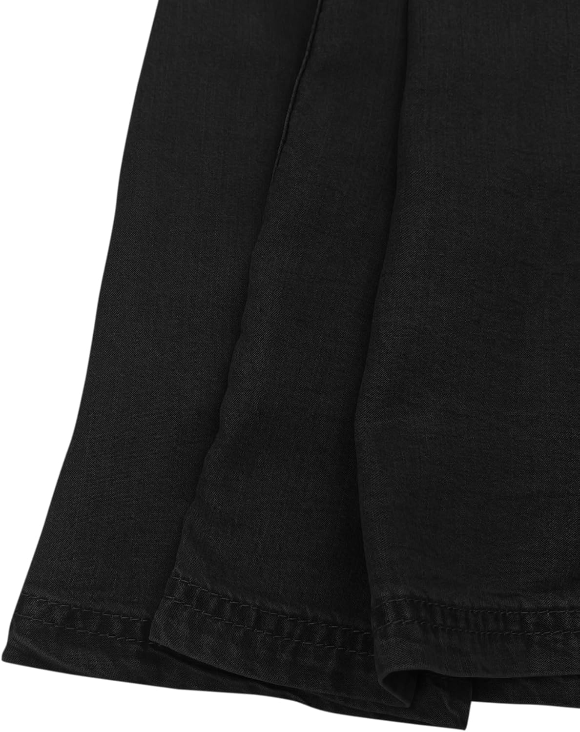 Uincloset Women's Summer Sleeveless V Neck Denim Tank Tops Casual Loose Button Down Shirts - Image 3