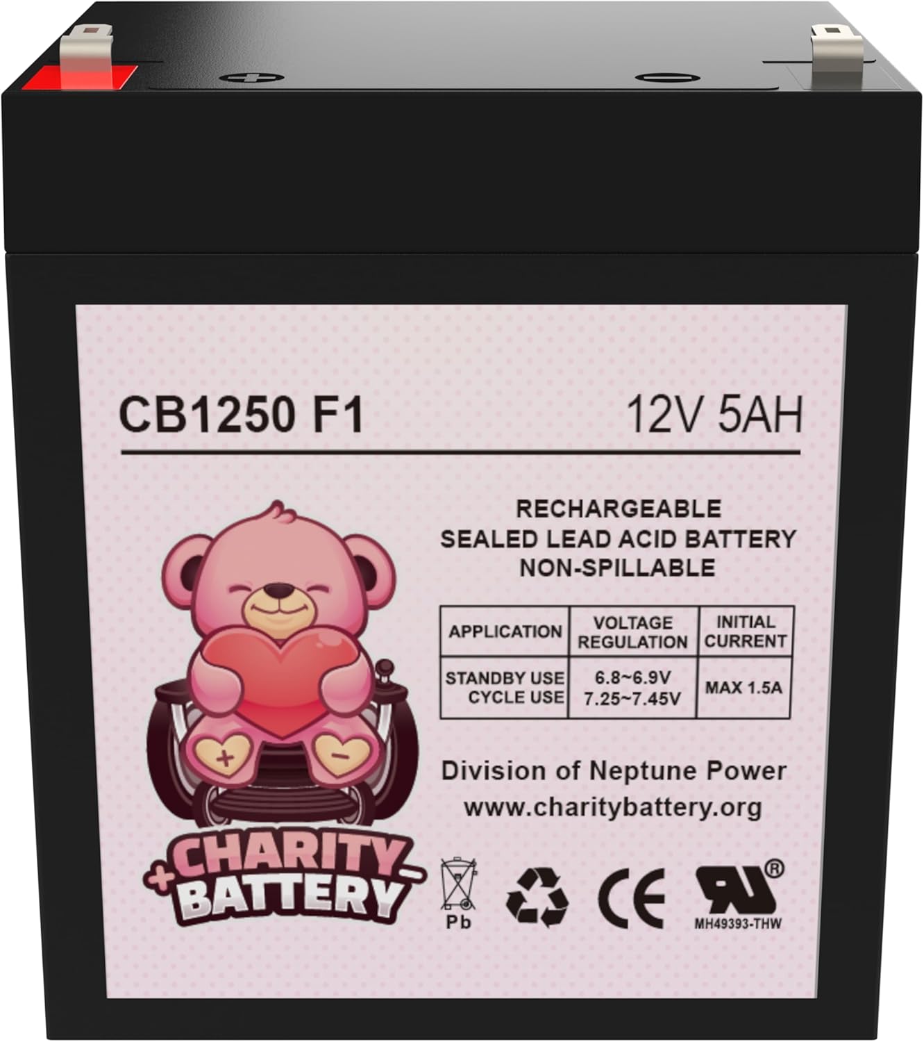 Razor E100/E125 Version 16+, E150 Version 6+ & E175 Version 1+ Electric Scooter Battery 12V 5AH