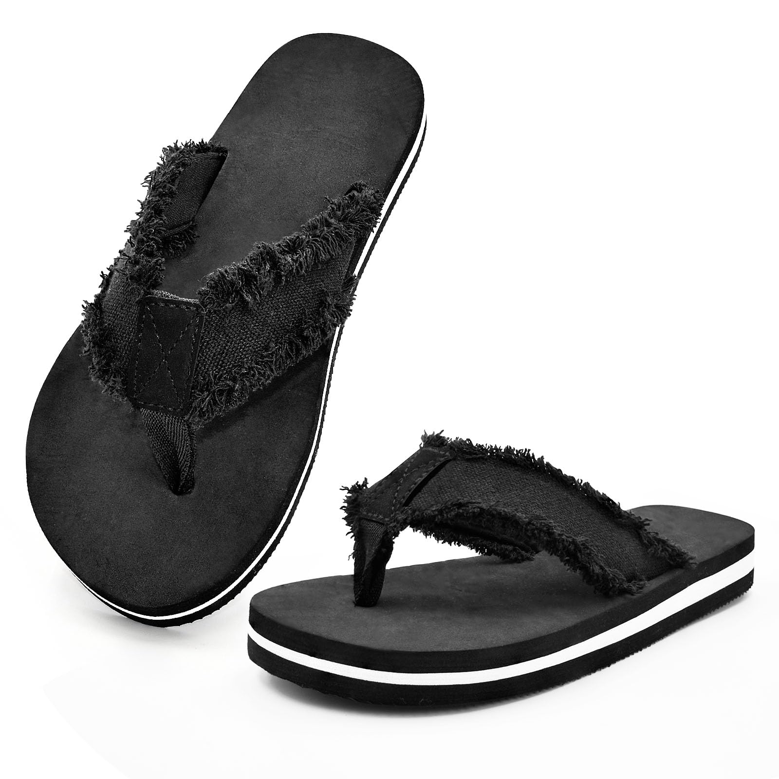 HYCLES Kids Flip Flops Boys Girls Sandals Water Shoes Boys Girls Unisex-Child Beach Shoes Flip Flops