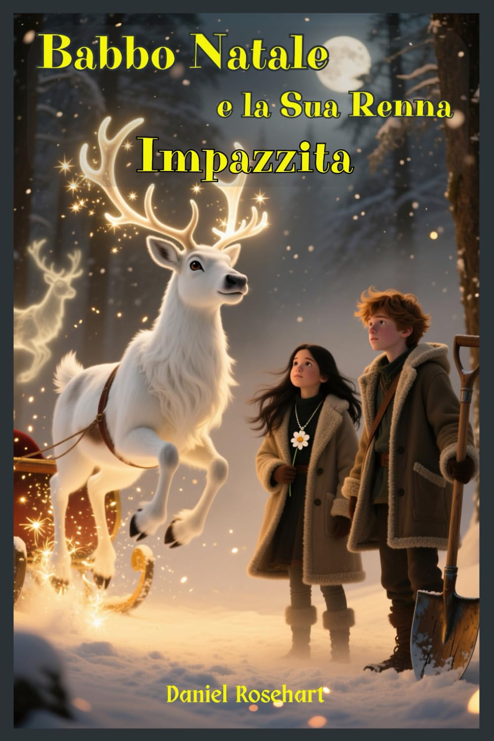 Babbo Natale e la sua Renna Impazzita: Libri e Storie Fantasy per Adolescenti genere Middle Grade Coming-Of-Age Azione Avventura Mistero Magia. Idea ... Natalizio - Libri di Avventura di Natale)