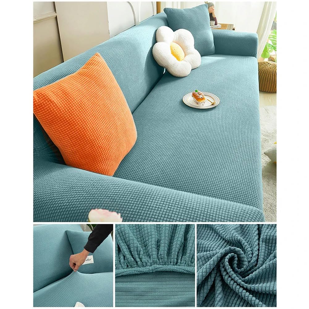 Housse de canapé élastique pour protéger votre fauteuil de salon des animaux