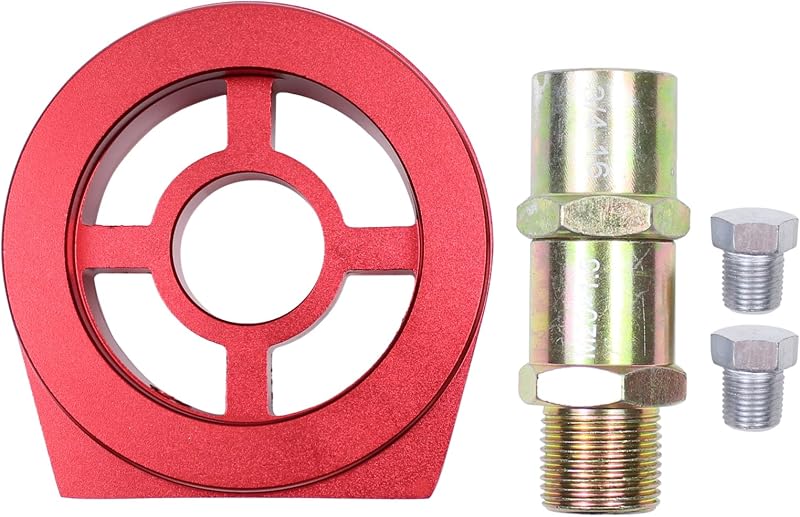 Adaptador sanduíche de filtro de óleo ApplianPar em alumínio M20 x 1,5 com portas 1/8 NPT – 1 unidade